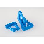 Pack 2 Attaches rapides Clip'on® bleu