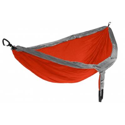 DOUBLENEST OG Hamac double haute résistance - Orange/gris