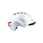 ATLAS BM Casque urbain vélo/trott éclairage arrière intégré M - Gris