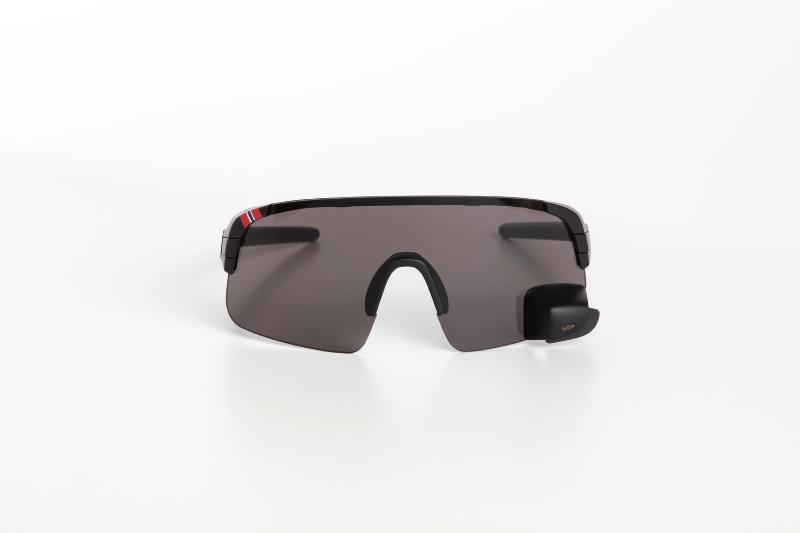 TRIEYE SMOKE F Lunettes vélo rétroviseur modèle femme - Noires