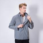 Veste coupe-vent entièrement réfléchissante - M