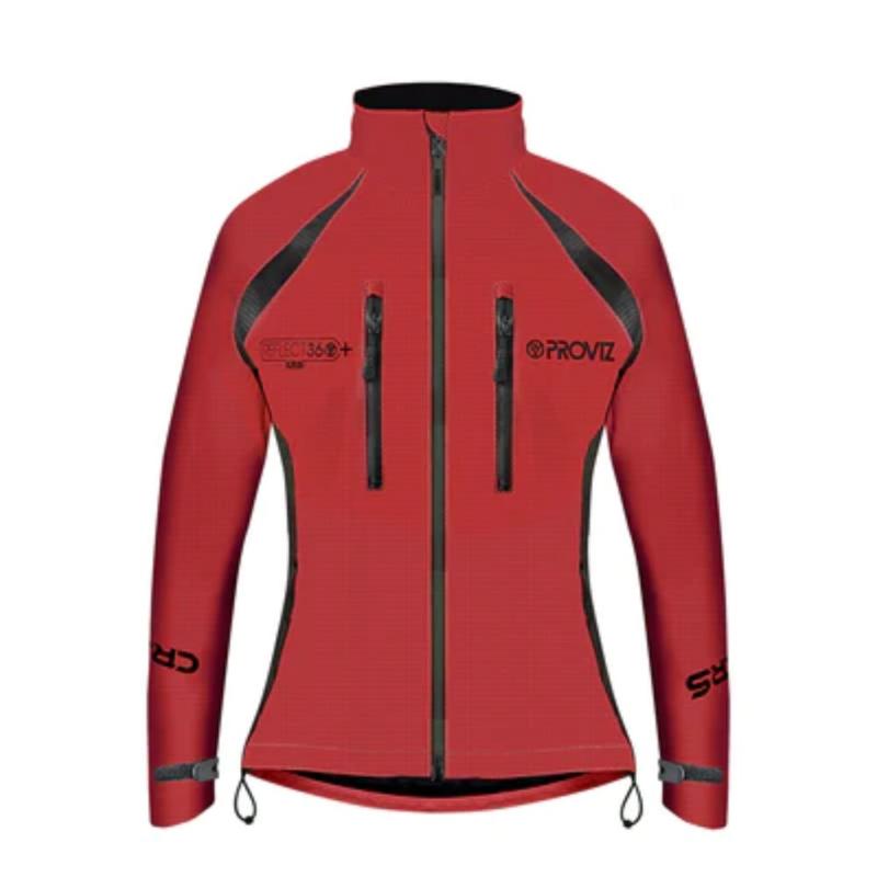 Veste de cyclisme REFLECT360 CRS Plus pour femme - rouge - 38