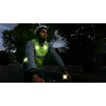 PROACTIV Gilet tech fluo lumineux led - M