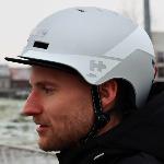 ATLAS BL Casque urbain vélo/trott éclairage arrière intégré L - Gris