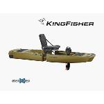 KINGFISHER Kayak de pêche modulable une place avec Pédalier