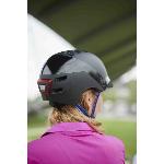 ATLAS NL Casque urbain vélo/trott éclairage arrière intégré L - Noir