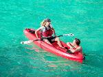 MOJITO SOLO Kayak sit-on-top modulable - rouge