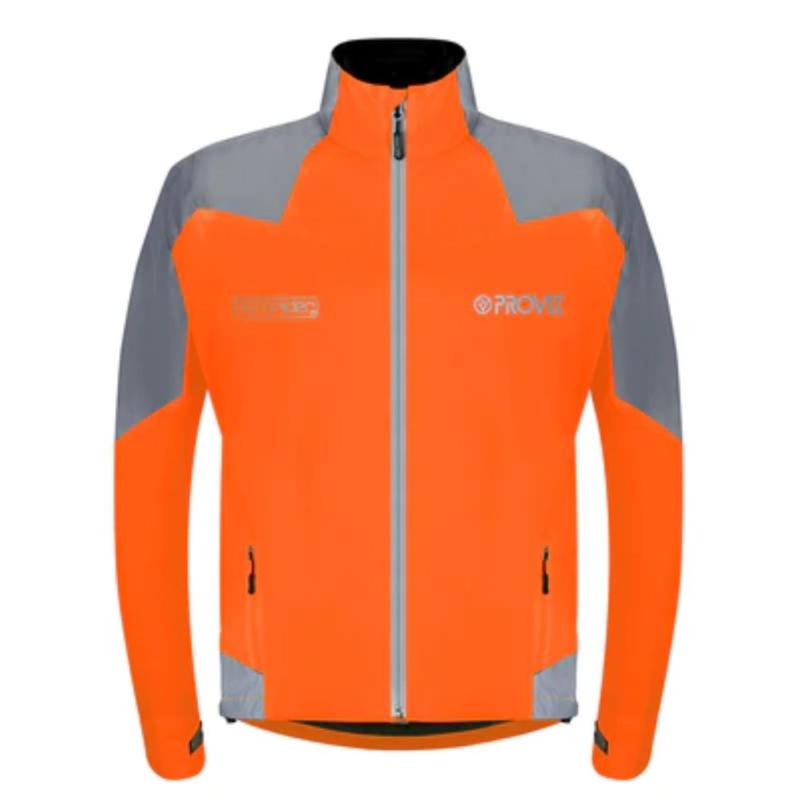 Veste de cyclisme Nightrider 2.0 pour homme - Orange - X Large
