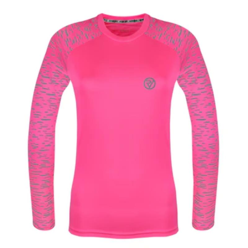 REFLECT360 Top à manches longues pour femmes - Rose - UK12/US8/EUR40