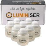8 recharges lampe à huile pour lanterne led LUMINIZER