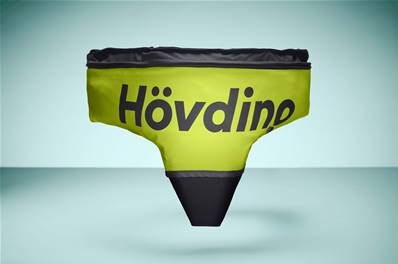 SHELL HIVIS Enveloppe pour airbag HOVDING 2.0 - S
