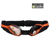 X-TENS O Ceinture boa extensible double poche - Orange