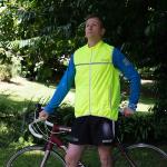 Gilet cycliste classique pour homme - jaune - X Small
