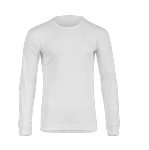 THERMAL Sous vêtement thermique - Manches longues - Homme - Blanc - S