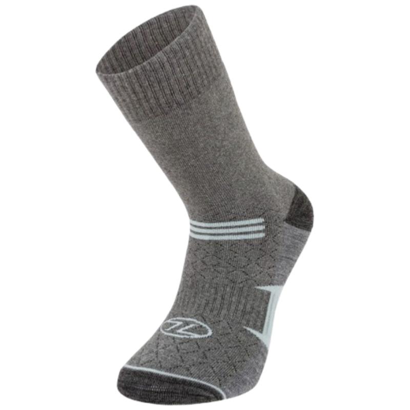 Trek coton peigné gris moyen