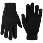 Gants drayton thins doublés noir m