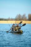 MOJITO ANGLER DUO Kayak sit-on-top modulable - vert