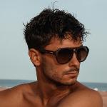 Lunettes de soleil flottantes AWA marrons - MAVERICK