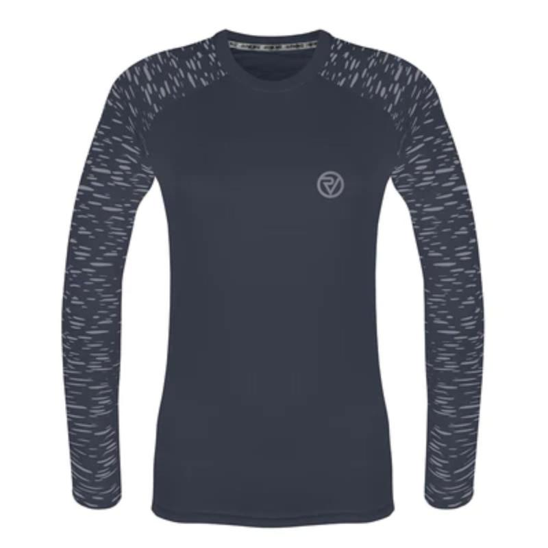 Top à manches longues REFLECT360 pour femme - Graphite - UK10/US6/EUR38