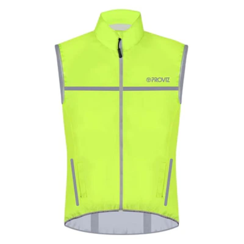 Gilet cycliste classique pour homme - Jaune - X Large