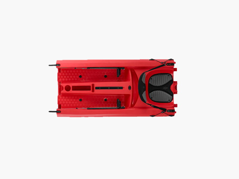 MOJITO GTX Partie mid pour kayak MOJITO GTX - Rouge