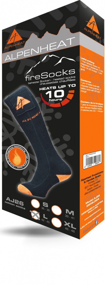 Chaussettes chauffantes Hiking Edition PRO