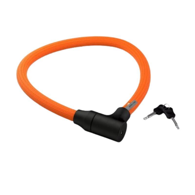 TEXLOCK ORBIT Antivol à clef tissé kevlar 100 centimètres - Orange