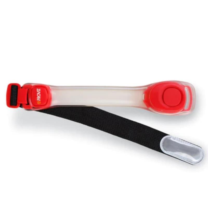 Brassard LED rouge classique