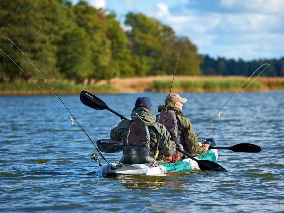 TEQUILA ANGLER Kayak de pêche sit-on-top modulable deux places