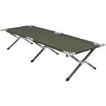 Lit de camp en aluminium vert