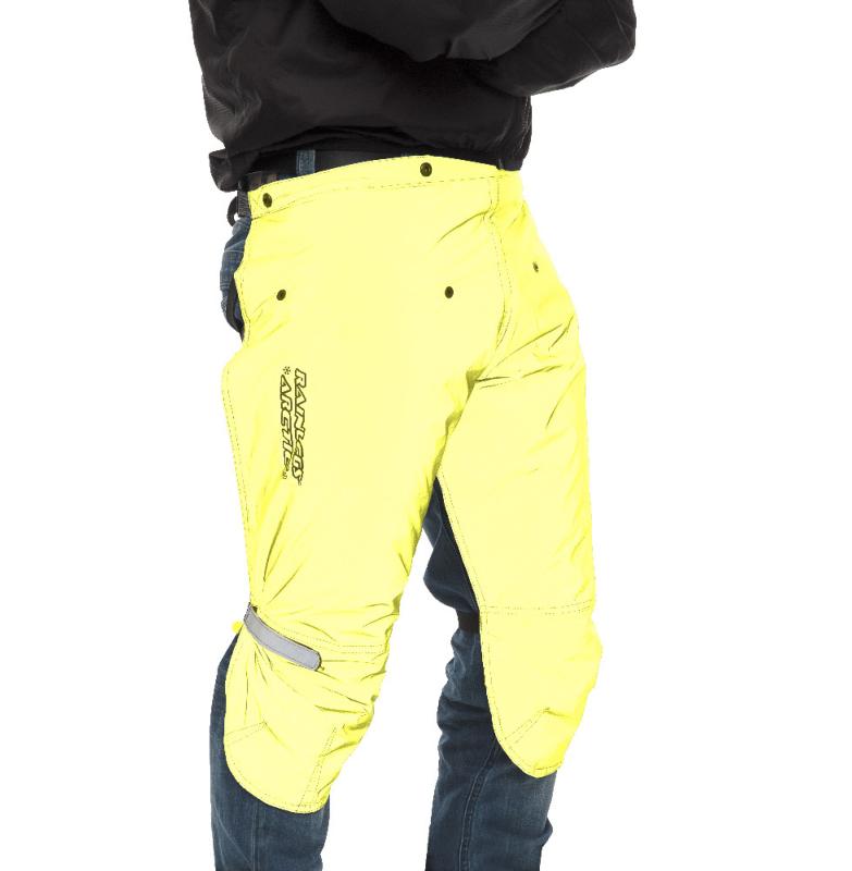 RAINLEGS MJ Sur-pantalon pluie et coupe-vent taille M - Jaune