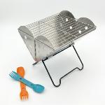 Lot de 2 accessoires camping – Barbecue nomade UCO + Spork couverts 3 en 1