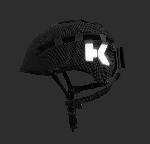 Casque indestructible avec embouts carbone - Noir