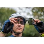 TRIEYE SMOKE H Lunettes vélo rétroviseur modèle homme - Noires