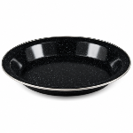 DELUXEPLATE Assiette creuse de camping en émail - Noir