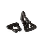 Pack 2 Attaches rapides Clip'on® noir