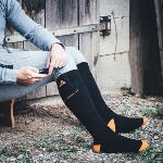 AJ26 M Chaussettes Chauffantes coton - (39/41)