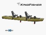 Kingfisher Kayak de pêche modulable deux places + 2 Impulse