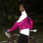 Veste cycliste Nightrider 2.0 pour femme - Rose - Taille 42