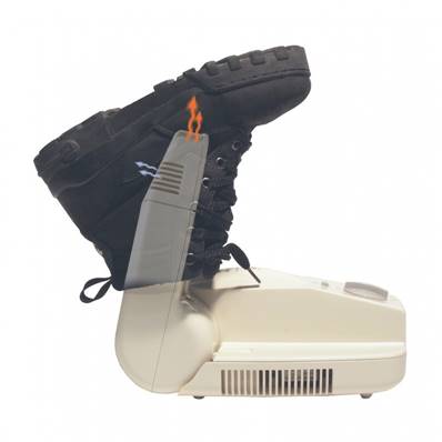 COMPACT DRY IONIZER Sèche chaussures de voyage avec système ion antibactérien