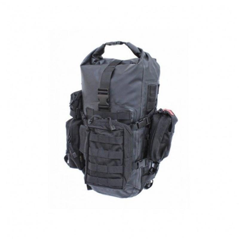 MOLLEDRY Sac à dos 40 litres étanche avec système militaire MOLLE + filet