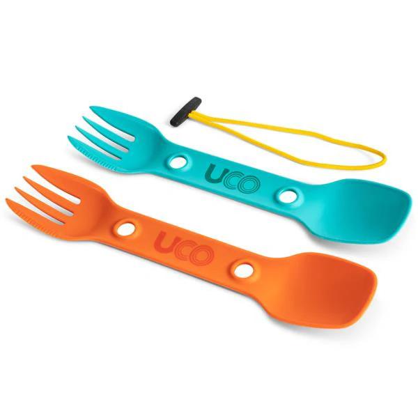 SPORK couverts 3 en 1 pratiques et compacts.