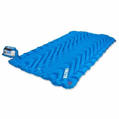 DOUBLE V Matelas double indéformable en V breveté - Bleu