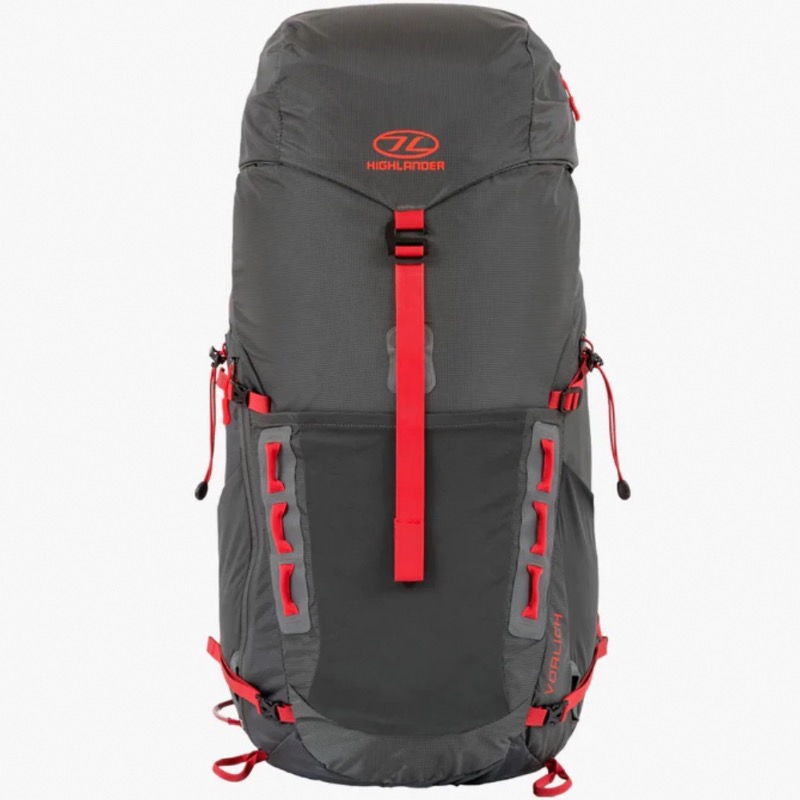 VORLICH Sac de randonné - 40L - Noir - 40 L