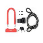 Redlock - Antivol U pour vélo ou trottinette + 1.20m de cable Flex