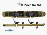 Kingfisher Kayak de pêche modulable deux places