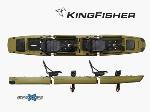 Kingfisher Kayak de pêche modulable deux places + 2 Impulse