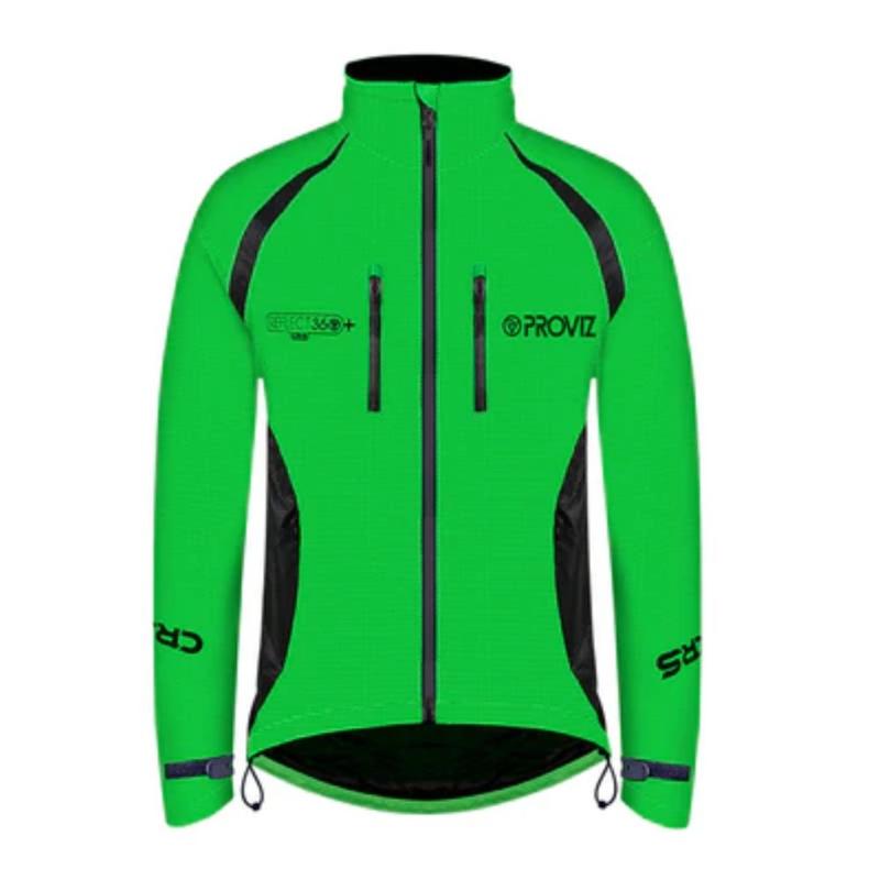 Veste de cyclisme REFLECT360 CRS Plus pour homme - Vert - X Small