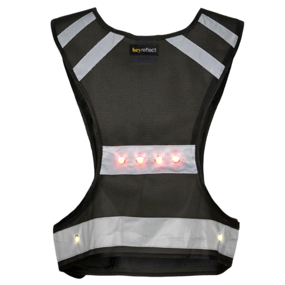 SMARTACTIV Gilet noir lumineux led