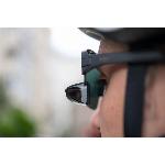 TRIEYE SMOKE H Lunettes vélo rétroviseur modèle homme - Noires